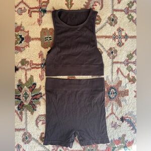 Skims ribbed set Small